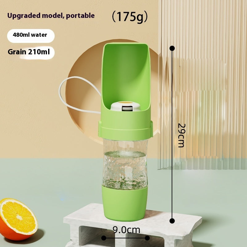 2 In 1 Pet Travel Water Bottle