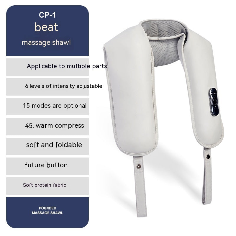 Clip Kneading Electric Muscle Shoulder Neck Massager