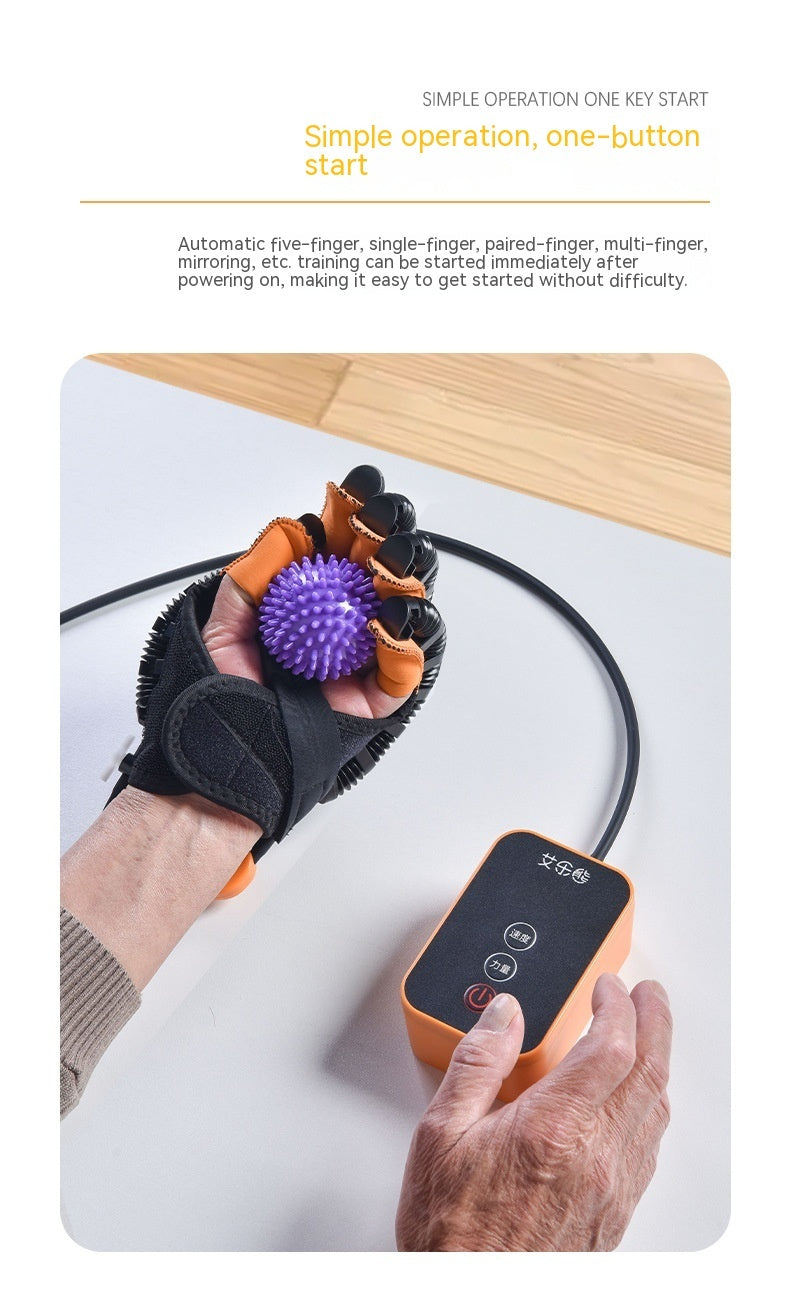 Electric Intelligent Rehabilitation Gloves Device