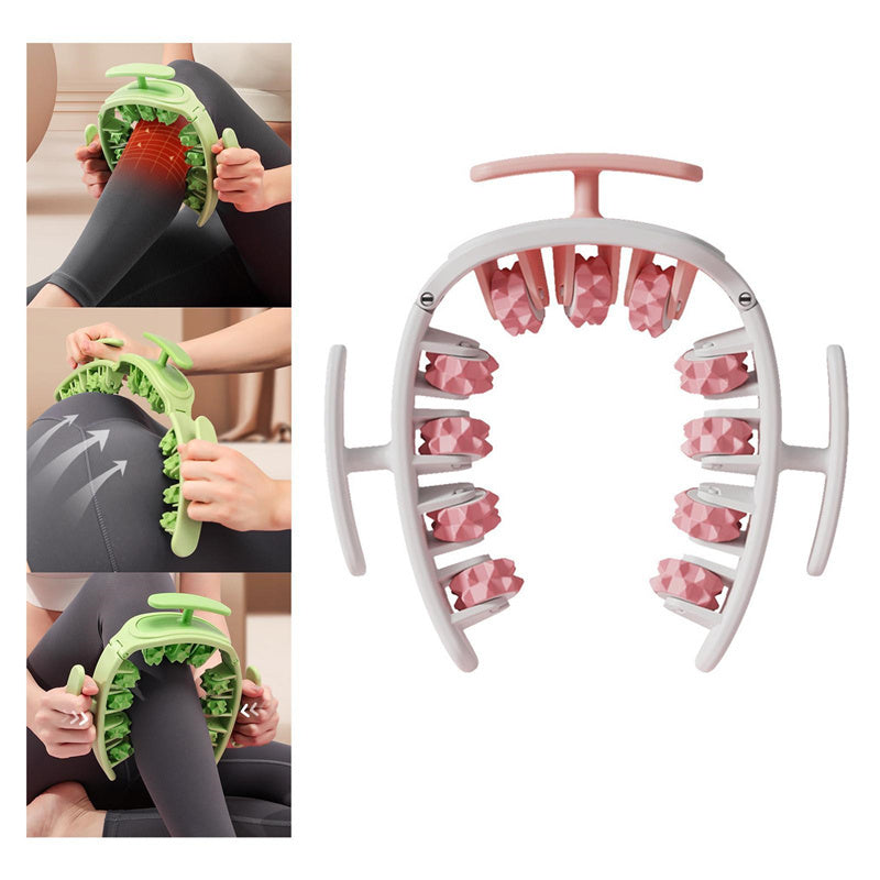 Multifunctional Manual Fitness Massager Roller